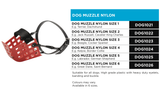 Nylon Dog Muzzle